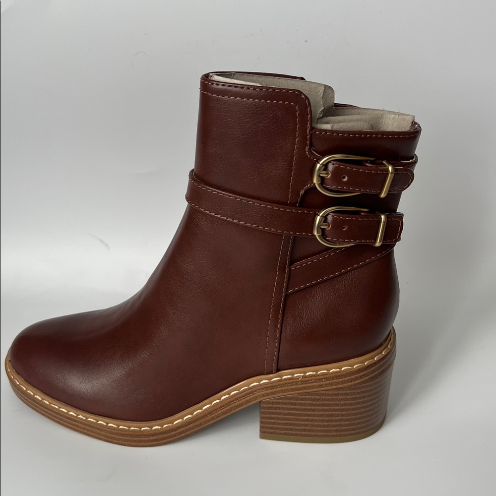 Marc Fisher Women's Casual Classic Chestnut Ankle Booties - 5 1/2 - Picture 6 of 11